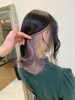 アンククロス 青山店(ANKH CROSS)&nbsp;ペールラベンダー×インナーカラー【Mizuki】