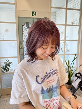 ユイバイラドンナ(Huit by LADONNA) 葡萄色/暖色系女子