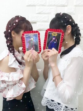 ヘアーメイク ティアラ(Hair make Tiara) 編み込みアレンジ