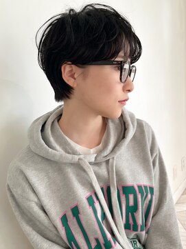 メモリーズ 銀座(Memories) 黒髪ショート/マッシュショート/耳掛けショート