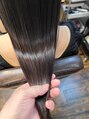 サロンド アクトレス 銀座店(salon de actress)&nbsp;縮毛矯正は艶が命是非、髪質改善をしにいらしてくださ。