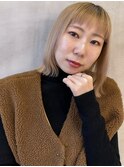 【札幌/impression佐藤】ぱつっと外ハネボブ/ハイトーン