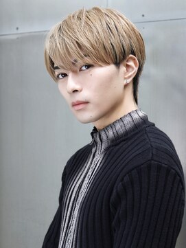 クロト 福岡本店(KUROT) 韓流ナチュラルショート ダウンパーマ ミルクティーベージュ