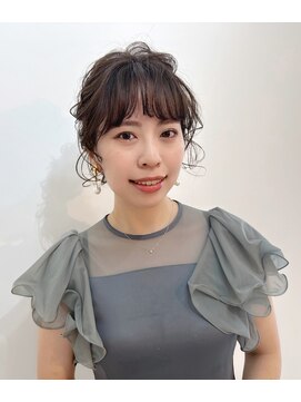 ヘアセット&メイク専門店 カスミ(Kasumi) ふんわりシニヨン