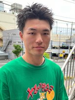 アイズ 海老名(AIZU) スパイキーショート メンズショート メンズカット 眉毛