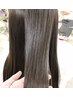 【持続力抜群☆艶めく髪へ】縮毛矯正＋カット＋3stepTR　24200円→18150円