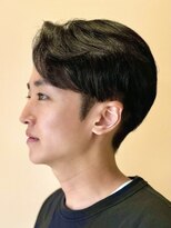 スー(suu)&nbsp;前髪立ち上げアップバングツーブロックサイド流し刈り上げ