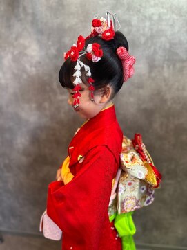 シェル(Shell) 七五三ヘアセット