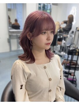 ベル(BEL) 【韓国風】20代、30代◎ピンクペールカラー