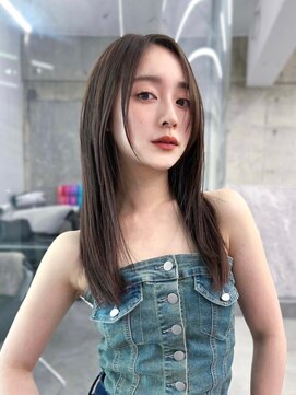 フィヴェント(Fivent) 美髪韓国レイヤーイメチェン似合わせワイドバングロングレイヤー