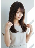 30代40代50代ロングフェイスレイヤー髪質改善酸性ストレート