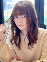 ガーディナ(Gardina)&nbsp;フルバング 艶髪 ベージュ 髪質改善トリートメント 顔周りカット