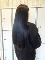 ヘアメイク アリエス 岩切店(HAIR MAKE aries) 暗髪ブルーグレーカラー ケアブリーチ オラプレックス 20代30代