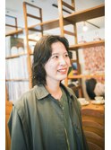 伸ばしかけニュアンスパーマ