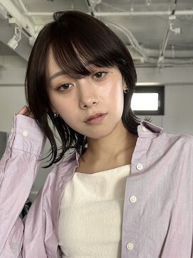 フォト イケブクロ(foto IKEBUKURO) 結べるくびれボブ/小顔ミディアムボブ/赤み消し透明感カラー