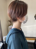 ルフテ(LOFTE)&nbsp;ハンサムショート×アッシュブラウン