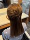 ヴィサス(Visas)の写真/【15:00~23:00営業/ヘアセット¥1100~】スタイリストとの距離感が絶妙でお任せでも失敗しないと高評価◎