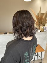 ブレント(blent)&nbsp;切りっぱなしパーマスタイル◎