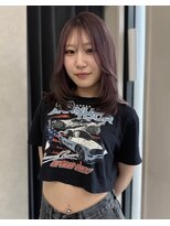 ソワンドゥブレスシエン 堀江店(soin de brace CIEN)&nbsp;韓国前髪顔周りロング×レイヤーグレージュ[堀江/髪質改善]