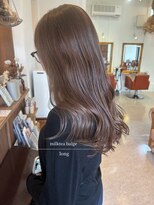 パル バイ ラベスト(Pal by lovest)&nbsp;ツヤツヤ♪ミルクティーベージュ×ゆる巻ロング