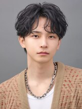 -AI TOKYO-ニュアンスパーマ[渋谷駅/メンズ/フェザーパーマ/ニュアンスパーマ/ツイストスパイラルパーマ]