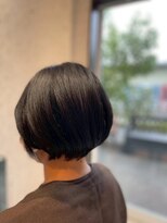 アース 南福島店(HAIR&MAKE EARTH)&nbsp;丸みのあるショートボブ