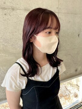 ロマーリ 岡山店(LOMARLIE) 韓国レイヤー20代30代40代韓国くびれ巻きピンクラベンダー