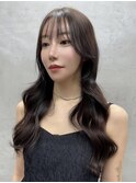 ★ココアベージュ/オリーブグレー/小顔/黒髪/クラゲヘアー/原宿