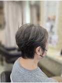 オリーブグレージュ×ニュアンパーマ　　