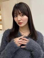 アビー(ABBEY3)&nbsp;顔まわり顔周り前髪カットミディアムレイヤーロングレイヤー