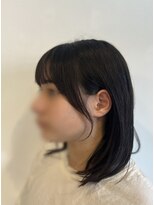 アトリエファゴ ハナミズキ店&nbsp;【Yuine】顔まわりバングカット
