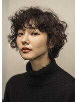 バイエイト(X８)&nbsp;ショートボブパーマ20代30代40代