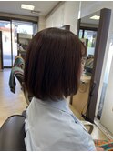 まとまり重視◎ストレートボブ