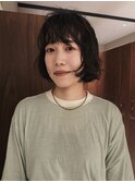 ニュアンスボブ+パーマ
