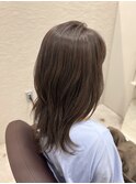 オリーブグレージュ/大人/30代/40代/赤み無し/レイヤー【kanna】