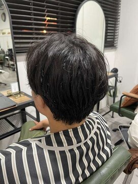 ルーチェココ(Lu'ce coco) 刈り上げ無しナチュラルセンターパート
