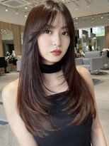 ミンクス 銀座店(MINX)&nbsp;大人ガーリー、似合わせカット、ミディアムレイヤーカット