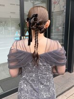 ジャガラ 千葉駅北口店(JAGARA)&nbsp;リボンカチモリ/お呼ばれヘア/千葉ヘアセット/千葉美容室