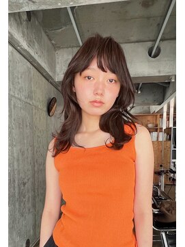 ナヌーク ダイカンヤマ(nanuk daikanyama) 透け感のある赤みのないヘアカラー