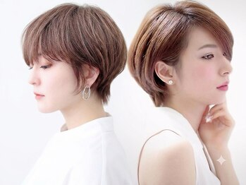ハレ(HALE)の写真/大人女性の理想を叶えてくれる♪明るめグレイカラーや綺麗な白髪染めで透明感と艶のある上品な大人髪に。