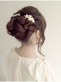 【下北沢*I'll b hair*】編み込みS字ウエーブ