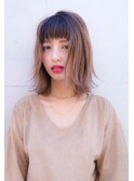 Aimee 外ハネボブ×ラベンダーアッシュ
