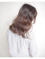 トーク 伊丹本店(TAL'KE)&nbsp;TAL'KE/ピンクブラウンバレイヤージュ×ヴェールウェーブ_146