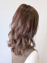 イリス バイ アルティナ 武蔵小杉店(Iris by artina)&nbsp;ゆるふわカール×グレーコーラル　【Iris武蔵小杉】