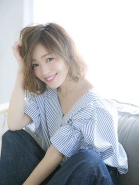 レーヴバイロンド 仙台(Reve by Lond) ナチュラルハイライト　柔らかウェーブ