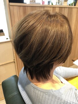 ココ テラス(coco-terrasse) 大人ショート×ナチュラルブラウン