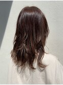 モカブラウン_小顔,オリーブカラー,ハイライトカラー