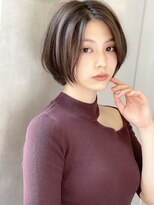 アグ ヘアー ウェヌス 徳島 鴨島店(Agu hair venus ザ ビッグ) 《Agu hair》色っぽワンレンアッシュショート