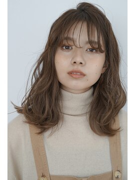 パール(PearL) 《PearL》抜け感パーマ/パールベージュ/ミルクティーアッシュ