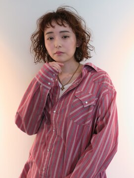 ウォーター 表参道(WATER) ボブパーマ/前髪パーマ/こなれヘア/表参道/南青山